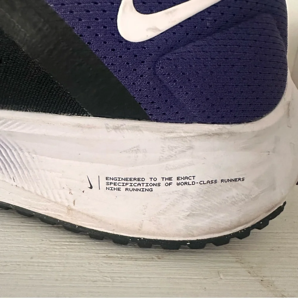 Nike Pegasus 38 TCU Horned Frogs Men 13 Black Purple